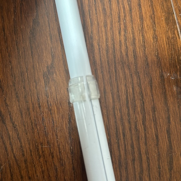 White Drapery Rod - Picture 4 of 6